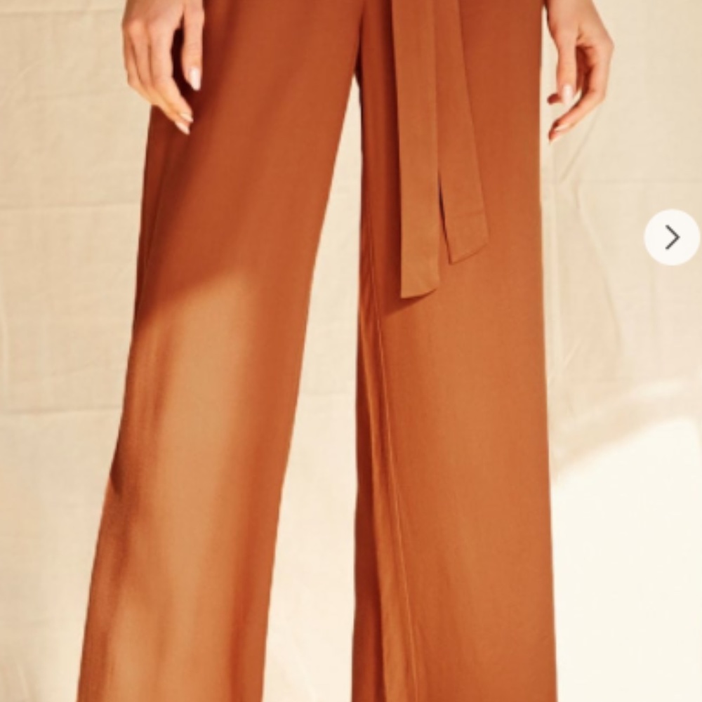 Belted Paperbag Mia Pants
